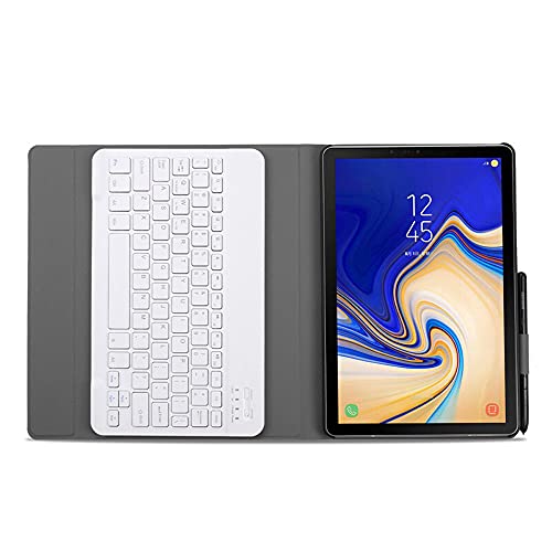 Lobwerk 2in1 Bluetooth Tastatur und Cover für Samsung Tab A7 T500 T505 Case Schutz Hülle von Lobwerk
