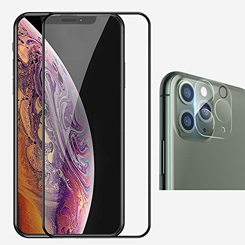 Lobwerk 2in1 Glasfolie für Display + Glasfolie für Rückkamera für Apple iPhone 11 6.1/Pro/Max Schutzglas Displayfolie Schutzfolie von Lobwerk