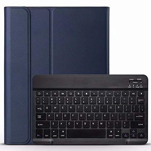 Lobwerk 2in1 Keyboard Cover für Apple iPad Pro 11 2020 Case Tastatur Schutz Hülle Blau von Lobwerk