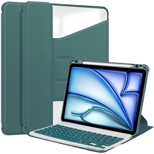 Lobwerk 2in1 Set Bluetooth Tastatur in Weiß + Hülle für Apple iPad Air 11 M2 6. Generation 11 Zoll Case Schutzhülle Standfunktion Sleep and Wake Lobwerk 2in1 Set Bluetooth Tastatur in Weiß + Hülle für Apple iPad Air 11 M2 6. Generation 11 Zoll Case Schutzhülle Standfunktion Sleep and Wake von Lobwerk