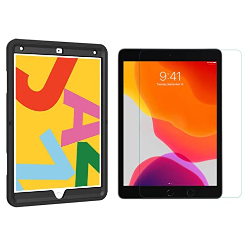 Lobwerk 2in1 Set für Apple IPad 10.2 2019/2020 10.2 Zoll Tablet mit Smartcover + Schutzglas von Lobwerk