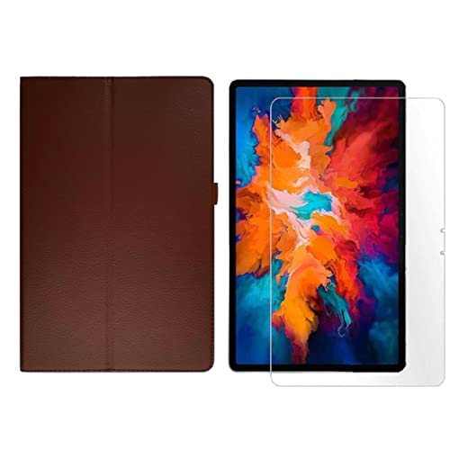 Lobwerk 2in1 Set für Lenovo Tab P11 2021 TB-J606F TB-J606X 11 Zoll Tablet mit Schutzhülle + Schutzglas mit Auto Sleep/Wake Hülle von Lobwerk