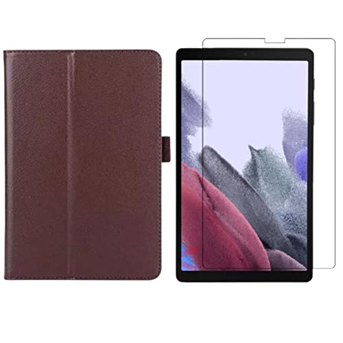 Lobwerk 2in1 Set für Samsung Galaxy Tab A7 Lite 2021 SM-T220 SM-T225 8.7 Zoll Tablet mit Schutzhülle + Schutzglas mit Auto Sleep/Wake Hülle von Lobwerk