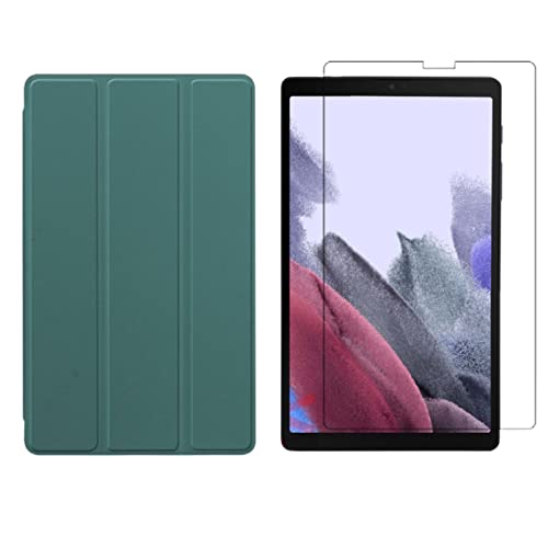 Lobwerk 2in1 Set für Samsung Galaxy Tab A7 Lite 2021 SM-T220 SM-T225 8.7 Zoll Tablet mit Smartcover + Schutzglas mit Auto Sleep/Wake Magnetverschluss Hülle von Lobwerk