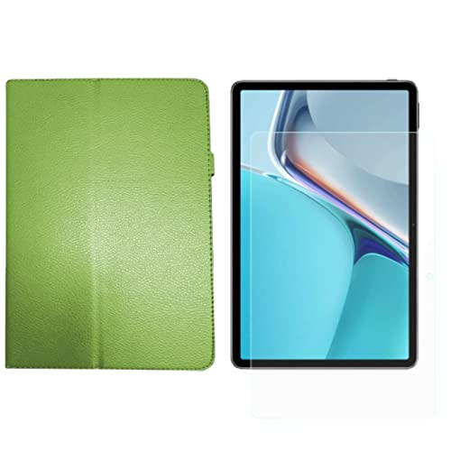 Lobwerk 2in1 Tablet Set für Huawei MatePad 11 2021 11 Zoll mit Magnet Cover Auto Sleep/Wake Ruhemodus + Schutzfolie Hülle Smart Case Hartglas von Lobwerk