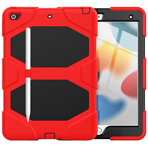 Lobwerk 3in1 Schutzhülle Displayschutz Stativ für Apple iPad Mini 6 2021 6 Generation Cover Case hybrid Outdoor Tasche Case von Lobwerk
