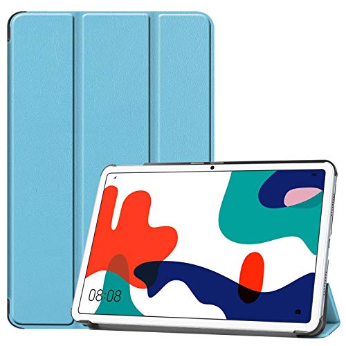 Lobwerk Case für Huawei MatePad BAH3-AL00 BAH3-W09 10.4 Zoll Schutzhülle Tasche mit Standfunktion und Auto Sleep/Wake Funktion Hellblau von Lobwerk