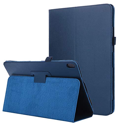 Lobwerk Cover für Lenovo Tab E10 TB-X104F 10.1 Zoll Schutzhülle Etui mit Standfunktion Blau von Lobwerk