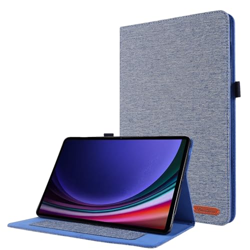 Lobwerk Cover für Samsung Galaxy Tab S9 FE Plus+ X610/X616 2023 12.4 Zoll Zoll Slim Schutzhülle Hardcase aufstellbar und Wake & Sleep Funktion von Lobwerk