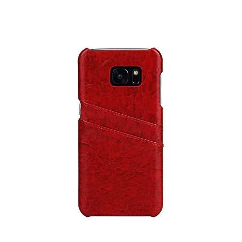 Lobwerk Handy Case für Samsung Galaxy S7 Edge 5.5 Zoll Hülle mit 2 Kartenfächern Hardcase in Leder-Optik Soft Touch Schutzhülle Lobwerk Handy Case für Samsung Galaxy S7 Edge 5.5 Zoll Hülle mit 2 Kartenfächern Hardcase in Leder-Optik Soft Touch Schutzhülle von Lobwerk