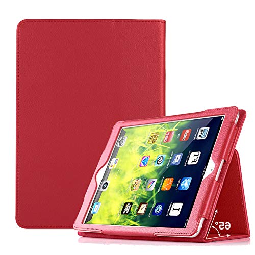 Lobwerk Hülle für Apple iPad Mini 4 und iPad Mini 5 7.9 Zoll Slim Case Etui mit Stand Funktion Rot von Lobwerk