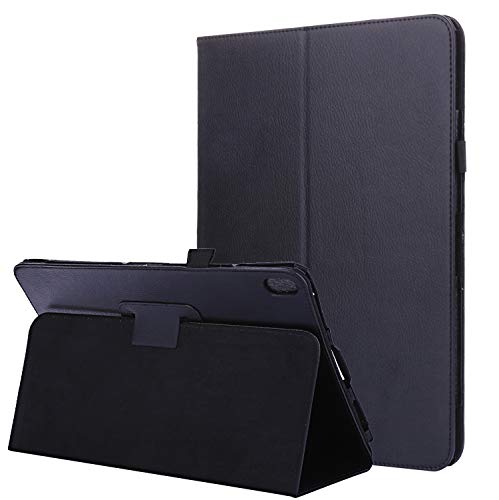 Lobwerk Hülle für Lenovo Tab E10 TB-X104F 10.1 Zoll Smart Cover Etui mit Standfunktion Schwarz von Lobwerk