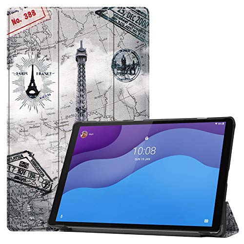 Lobwerk Hülle für Lenovo Tab M10 2nd 2020 TB-X306F TB-X306X 10.1 Zoll Smart Cover Etui mit Standfunktion und Auto Sleep/Wake Funktion von Lobwerk