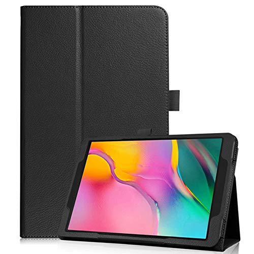 Lobwerk Hülle für Samsung Galaxy Tab S5e 10.5 SM-T720 T725 10.5 Zoll Smart Cover Etui mit Standfunktion Schwarz von Lobwerk