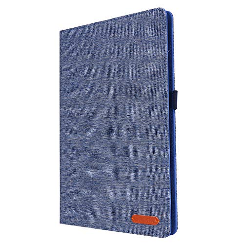 Lobwerk Hülle für Samsung Galaxy Tab S6 Lite SM-P610 P615 10.4 Zoll Smart Cover Etui mit Standfunktion und Auto Sleep/Wake Funktion Blau von Lobwerk