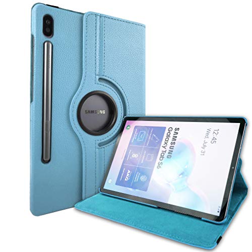 Lobwerk Hülle für Samsung Galaxy Tab S6 SM-T860 10.5 Zoll Schutzhülle Smart Cover 360° Drehbar Hellblau Lobwerk Hülle für Samsung Galaxy Tab S6 SM-T860 10.5 Zoll Schutzhülle Smart Cover 360° Drehbar Hellblau von Lobwerk