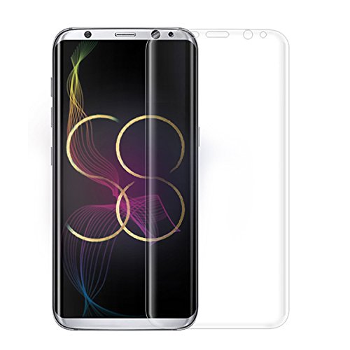 Lobwerk Schutzglas für Samsung Galaxy S8 SM-G950 5.8 Zoll Display Cover Schutz Glas 9H Rund von Lobwerk