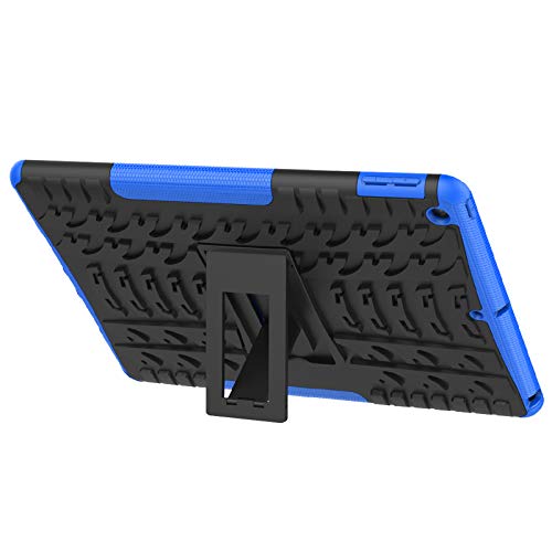 Lobwerk Schutzhülle für Apple iPad 10.2 Zoll 2019 Hard Case + Standfunktion Blau von Lobwerk