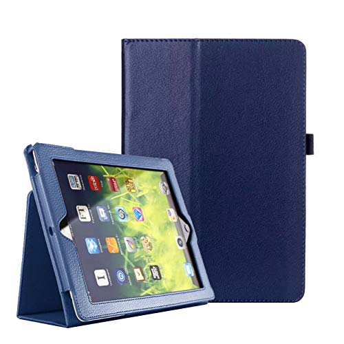 Lobwerk Schutzhülle für Apple iPad 10.2 Zoll 2019 Slim Case Etui mit Standfunktion Blau von Lobwerk