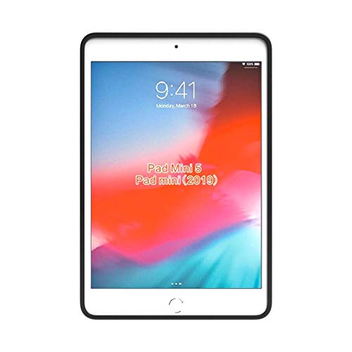 Lobwerk Schutzhülle für Apple iPad Mini 4 und Mini 5 7.9 Zoll Silikon Hülle Slim Case Ultra Dünn Schwarz von Lobwerk