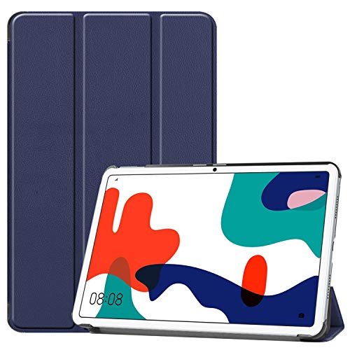 Lobwerk Schutzhülle für Huawei MatePad BAH3-AL00 BAH3-W09 10.4 Zoll Slim Case Etui mit Standfunktion und Auto Sleep/Wake Funktion Blau von Lobwerk