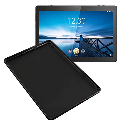 Lobwerk Schutzhülle für Lenovo Tab M10 TB-X605F 10.1 Zoll Silikon Hülle Slim Case Ultra Dünn Schwarz von Lobwerk