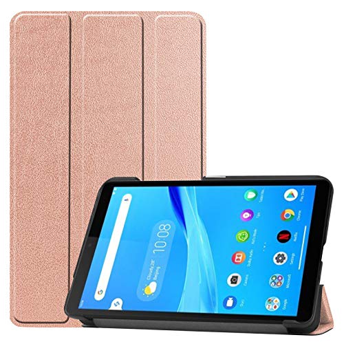 Lobwerk Schutzhülle für Lenovo Tab M7 TB-7305F / TB-7305X 7.0 Zoll Slim Case Etui mit Standfunktion und Auto Sleep/Wake Funktion Bronze von Lobwerk