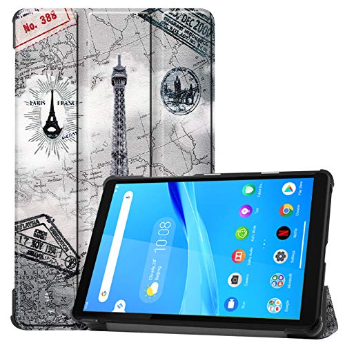 Lobwerk Schutzhülle für Lenovo Tab M8 TB-8505F / TB-8505X 8.0 Zoll Slim Case Etui mit Standfunktion und Auto Sleep/Wake Funktion von Lobwerk