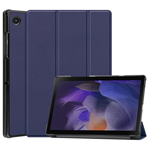 Lobwerk Schutzhülle für Samsung Galaxy Tab A8 SM-X200 X205 Slim Case Etui mit Standfunktion und Auto Sleep/Wake Funktion Blau von Lobwerk