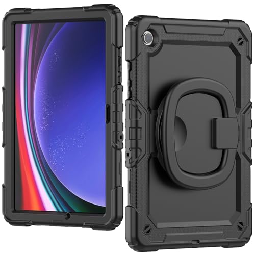 Lobwerk Schutzhülle für Samsung Galaxy Tab A9+ Plus 2023 X210 X215 11 Zoll Smart Cover Case Etui Hülle Tasche Outdoor Kindersicher von Lobwerk