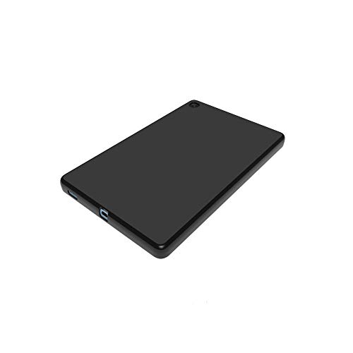 Lobwerk Schutzhülle für Samsung Galaxy Tab S6 Lite SM-P610 SM-P615 10.4 Zoll Silikon Hülle Slim Case Ultra Dünn Schwarz von Lobwerk