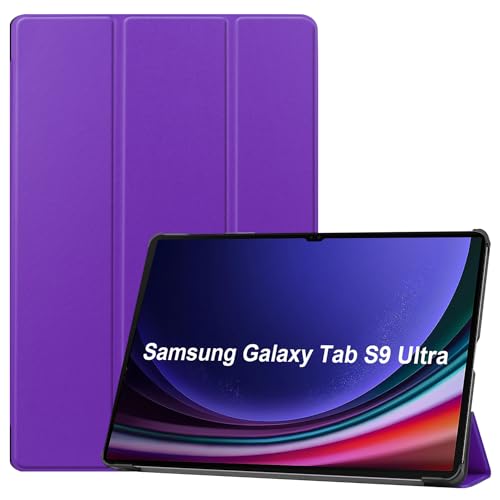 Lobwerk Schutzhülle für Samsung Tab Galaxy S9 Ultra SM-X910 SM-916B 14.6 Zoll Slim Case Etui mit Standfunktion und Auto Sleep/Wake Funktion von Lobwerk