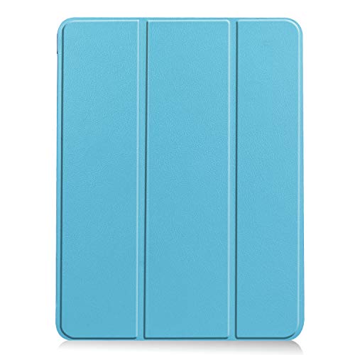 Lobwerk Smart Cover für Apple iPad Air 4 (4th Generation) A2072/A2316/A2324/A2325 10.9 Zoll 2020 Case Schutz Hülle Stand Etui Tasche Hellblau von Lobwerk