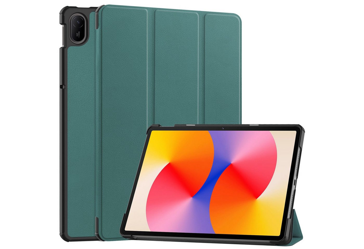 Lobwerk Tablet-Hülle 2in1 Set (Hülle + Glas) für Huawei MatePad 11.5S / Air 11.5 Zoll, Wake & Sleep Funktion, Sturzdämpfung, Aufstellfunktion von Lobwerk