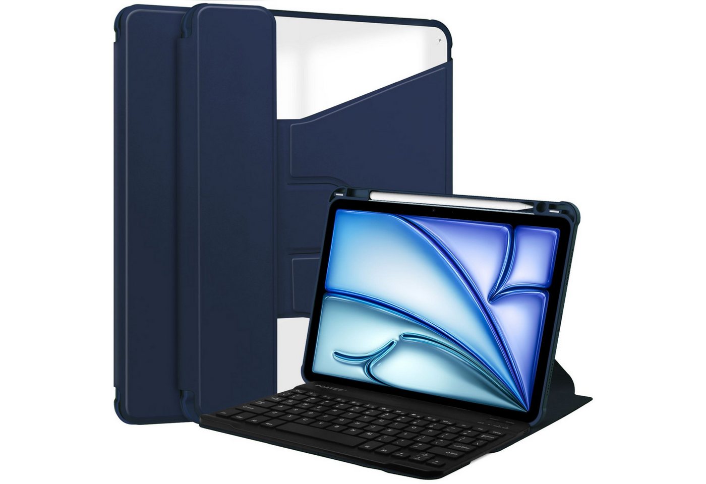 Lobwerk Tablet-Hülle 3in1 Hülle für Apple iPad Air 11 M2 6. Generation 11 Zoll, Aufstellfunktion, Sturzdämpfung Lobwerk Tablet-Hülle 3in1 Hülle für Apple iPad Air 11 M2 6. Generation 11 Zoll, Aufstellfunktion, Sturzdämpfung von Lobwerk