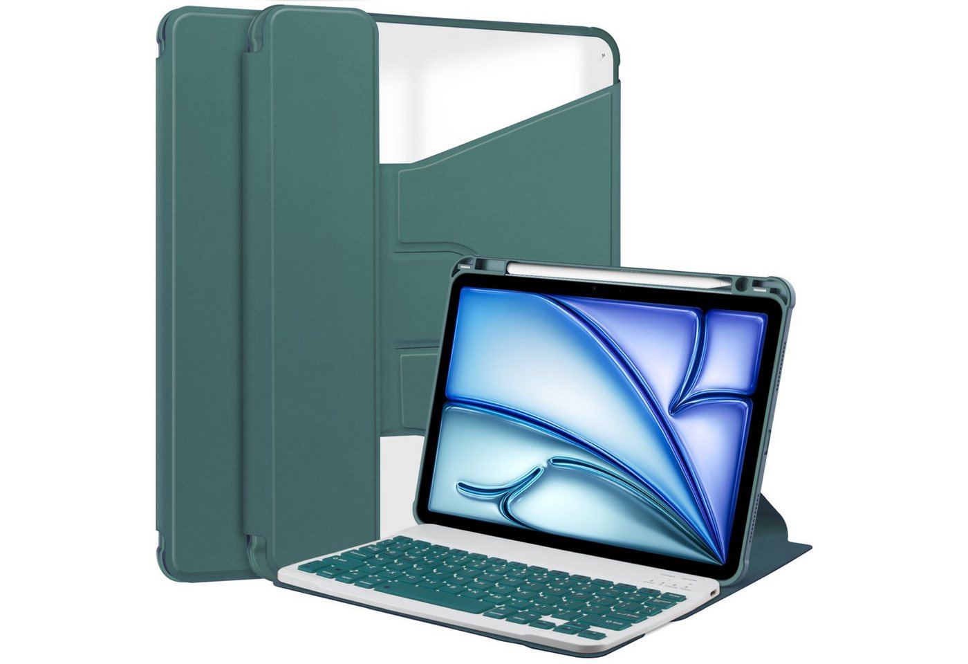Lobwerk Tablet-Hülle 3in1 Hülle für Apple iPad Air 11 M2 6. Generation 11 Zoll, Aufstellfunktion, Sturzdämpfung Lobwerk Tablet-Hülle 3in1 Hülle für Apple iPad Air 11 M2 6. Generation 11 Zoll, Aufstellfunktion, Sturzdämpfung von Lobwerk