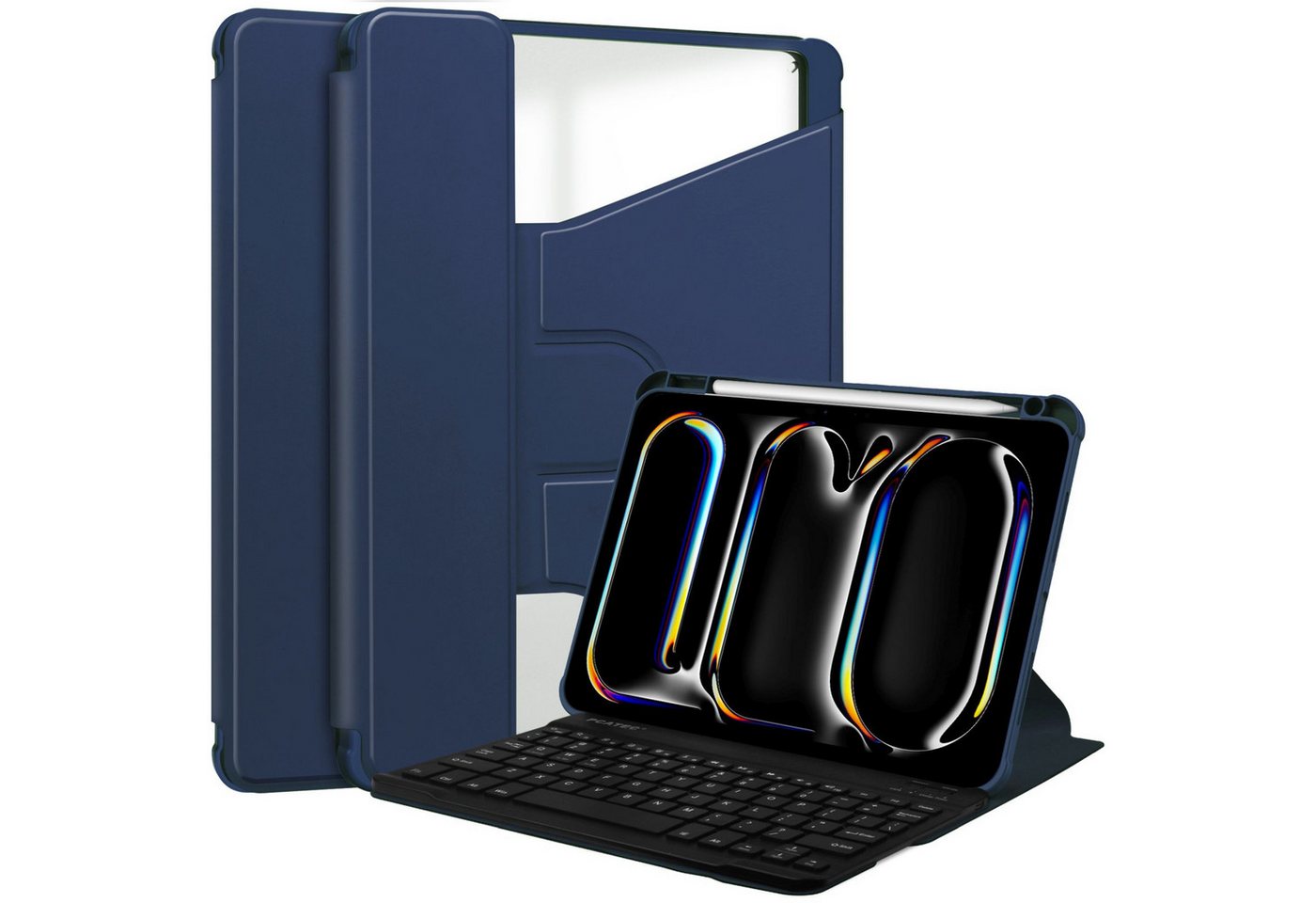 Lobwerk Tablet-Hülle 3in1 Hülle für Apple iPad Pro 11 2024 M4 5. Generation 11 Zoll, Aufstellfunktion, Sturzdämpfung Lobwerk Tablet-Hülle 3in1 Hülle für Apple iPad Pro 11 2024 M4 5. Generation 11 Zoll, Aufstellfunktion, Sturzdämpfung von Lobwerk