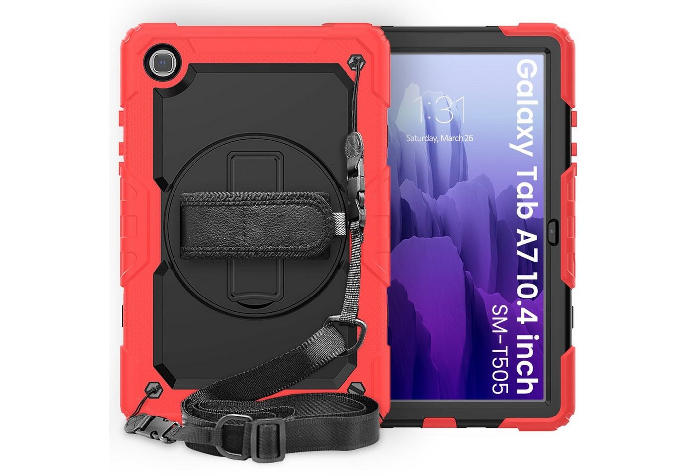 Lobwerk Tablet-Hülle 4in1 Hülle für Samsung Galaxy Tab A7 SM-T500 T505 10.4 Zoll, Sturzdämpfung, Aufstellfunktion, Outdoor Lobwerk Tablet-Hülle 4in1 Hülle für Samsung Galaxy Tab A7 SM-T500 T505 10.4 Zoll, Sturzdämpfung, Aufstellfunktion, Outdoor von Lobwerk