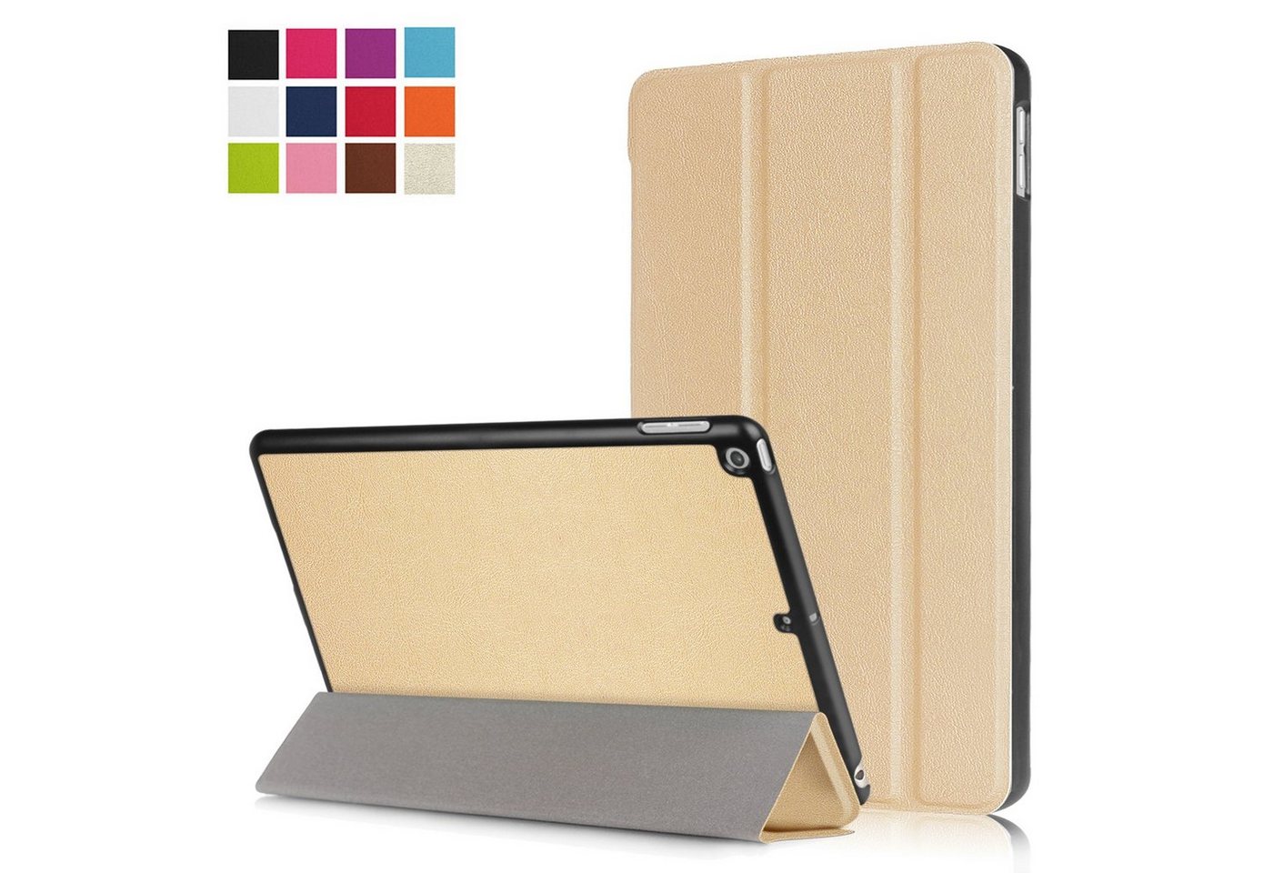 Lobwerk Tablet-Hülle Schutzhülle für Apple iPad 2017 2018 9,7, Wake & Sleep Funktion, Sturzdämpfung, Aufstellfunktion Lobwerk Tablet-Hülle Schutzhülle für Apple iPad 2017 2018 9,7, Wake & Sleep Funktion, Sturzdämpfung, Aufstellfunktion von Lobwerk