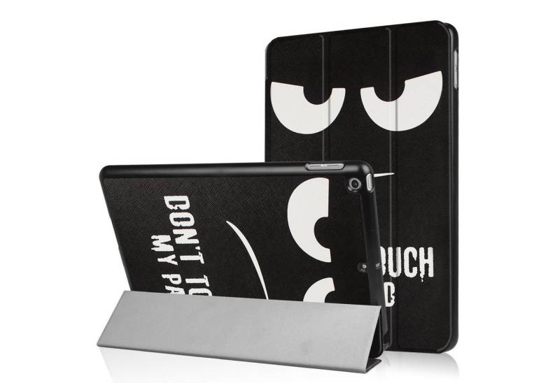 Lobwerk Tablet-Hülle Schutzhülle für Apple iPad 2017 2018 9,7 (Don´t my Pad), Wake & Sleep Funktion, Sturzdämpfung, Aufstellfunktion von Lobwerk