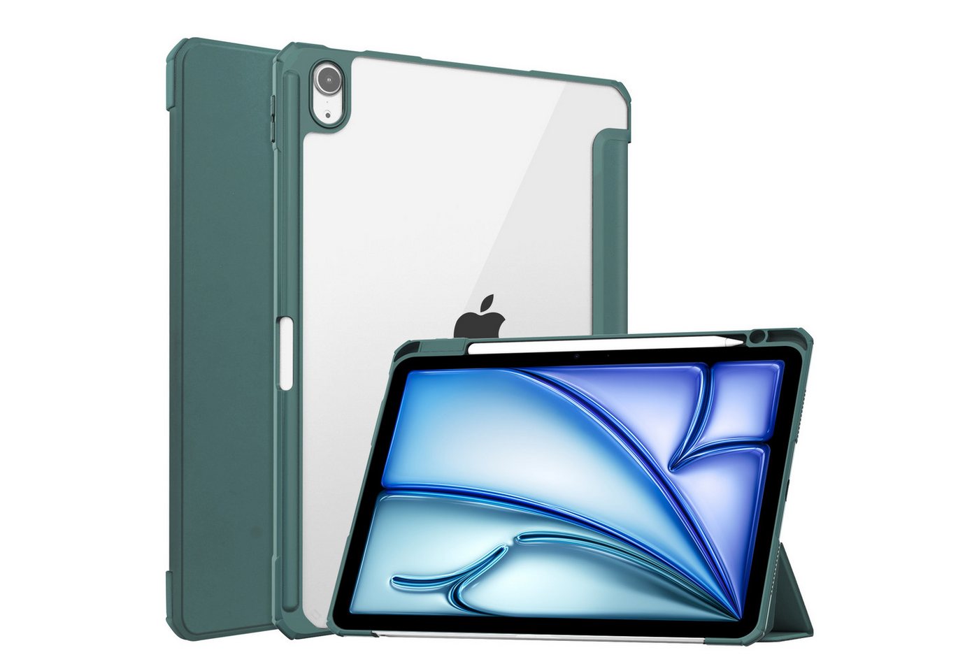 Lobwerk Tablet-Hülle Schutzhülle für Apple iPad Air 11 2024 M2 11 Zoll, Wake & Sleep Funktion, Sturzdämpfung, Aufstellfunktion Lobwerk Tablet-Hülle Schutzhülle für Apple iPad Air 11 2024 M2 11 Zoll, Wake & Sleep Funktion, Sturzdämpfung, Aufstellfunktion von Lobwerk