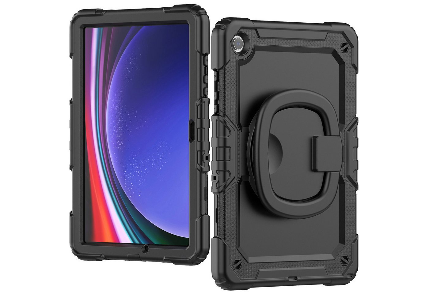 Lobwerk Tablet-Hülle Schutzhülle für Samsung Galaxy Tab A9+ Plus 2023 X210 X215 11 Zoll, Sturzdämpfung, Aufstellfunktion, Outdoor Lobwerk Tablet-Hülle Schutzhülle für Samsung Galaxy Tab A9+ Plus 2023 X210 X215 11 Zoll, Sturzdämpfung, Aufstellfunktion, Outdoor von Lobwerk