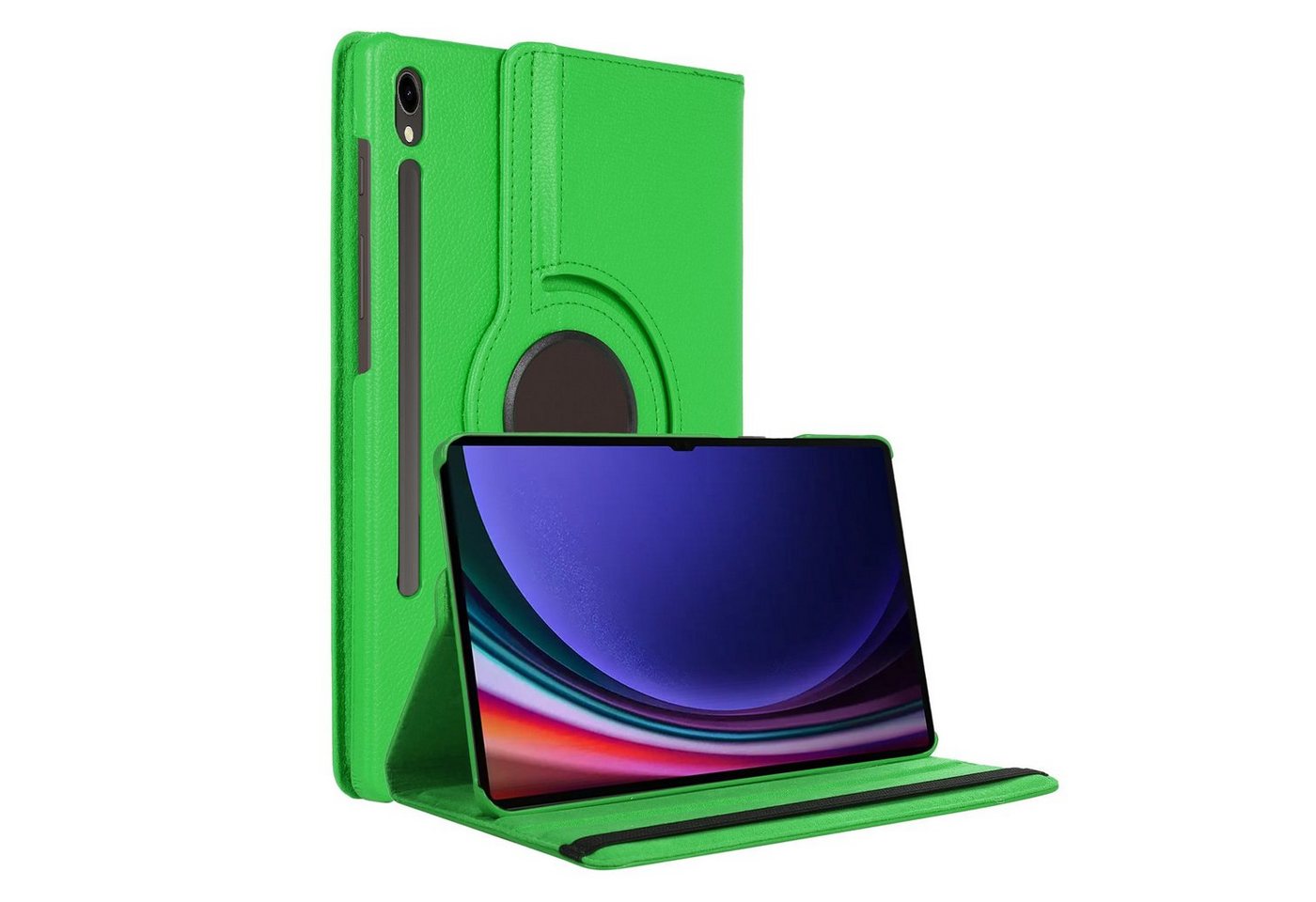 Lobwerk Tablet-Hülle Schutzhülle für Samsung Galaxy Tab S9 2023 SM-X710 Tab S9 FE SM-X510, Wake & Sleep Funktion, Sturzdämpfung, Aufstellfunktion Lobwerk Tablet-Hülle Schutzhülle für Samsung Galaxy Tab S9 2023 SM-X710 Tab S9 FE SM-X510, Wake & Sleep Funktion, Sturzdämpfung, Aufstellfunktion von Lobwerk