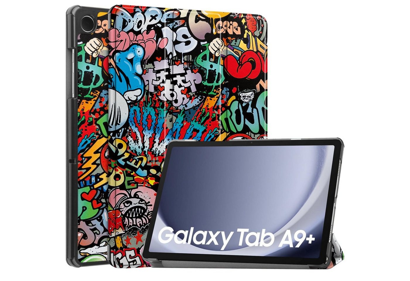 Lobwerk Tablet-Hülle Schutzhülle für Samsung Tab A9+ Plus 2023 SM-X210/X216/X218 11 Zoll, Wake & Sleep Funktion, Sturzdämpfung, Aufstellfunktion Lobwerk Tablet-Hülle Schutzhülle für Samsung Tab A9+ Plus 2023 SM-X210/X216/X218 11 Zoll, Wake & Sleep Funktion, Sturzdämpfung, Aufstellfunktion von Lobwerk