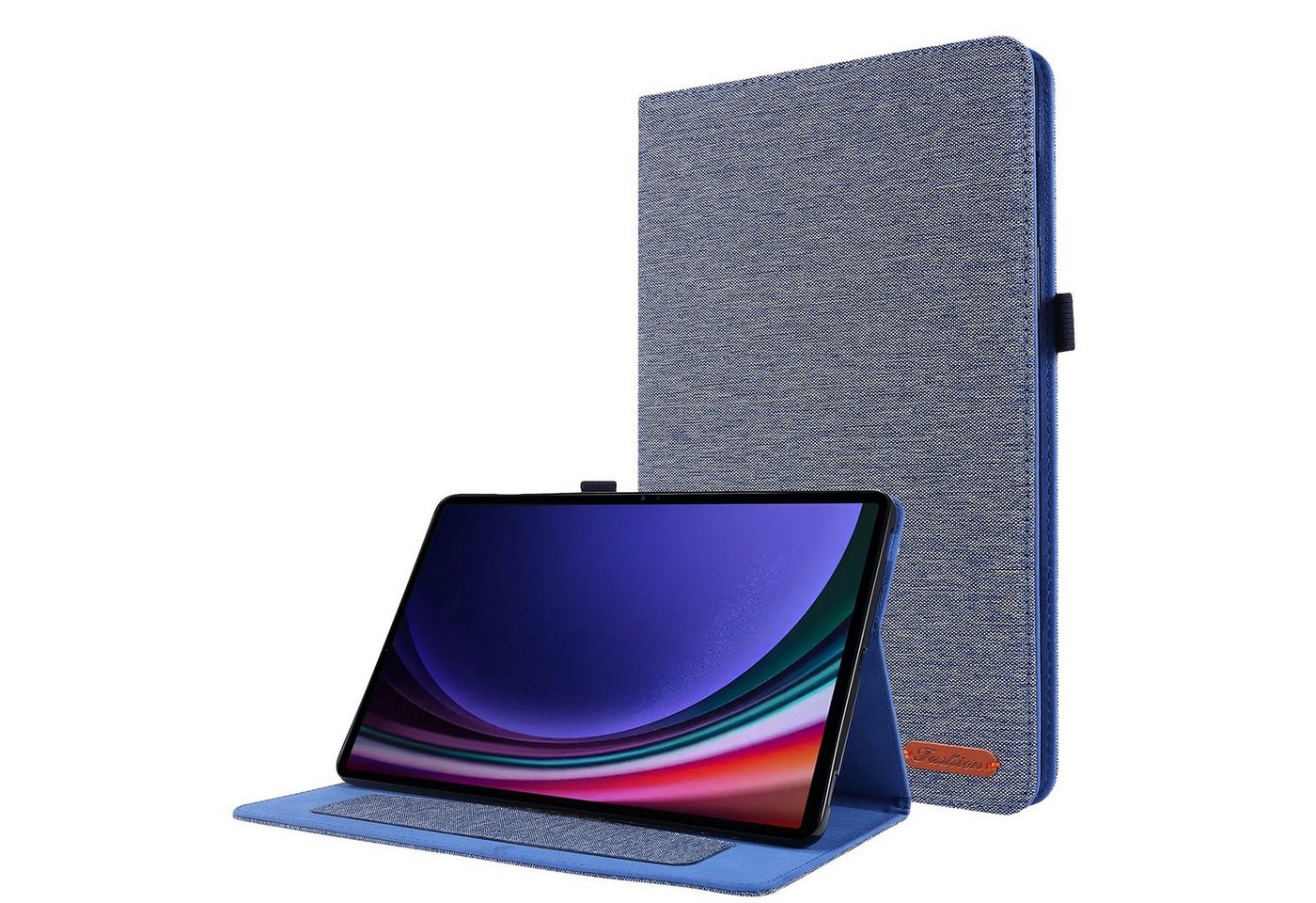 Lobwerk Tablet-Hülle Schutzhülle für Samsung Tab S9+ Plus 2023 SM-X810 SM-X816B SM-X818U, Wake & Sleep Funktion, Sturzdämpfung, Aufstellfunktion von Lobwerk