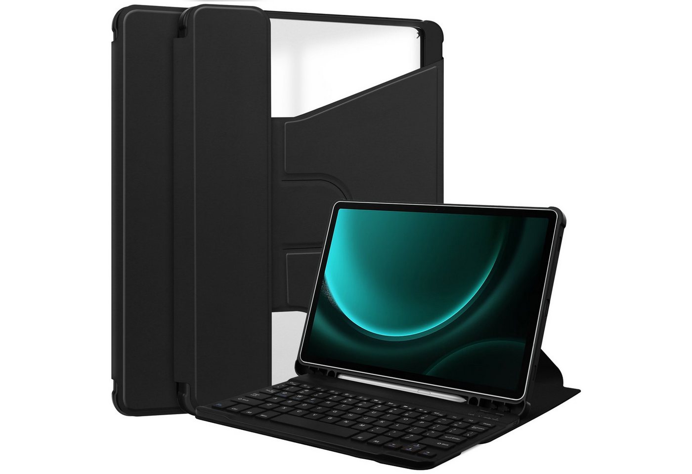 Lobwerk Tablet-Hülle Schutzhülle für für Samsung Tab S9+ Plus FE X610/X616 2023 12.4 Zoll, Aufstellfunktion, Sturzdämpfung Lobwerk Tablet-Hülle Schutzhülle für für Samsung Tab S9+ Plus FE X610/X616 2023 12.4 Zoll, Aufstellfunktion, Sturzdämpfung von Lobwerk