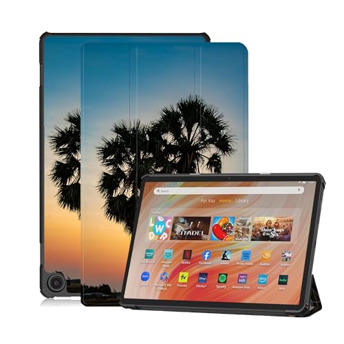 Lobwerk Tablet Hülle für Amazon Fire HD 10 2023 13.Gen 10.1 Zoll Slim Case Etui mit Standfunktion und Auto Sleep/Wake Funktion von Lobwerk