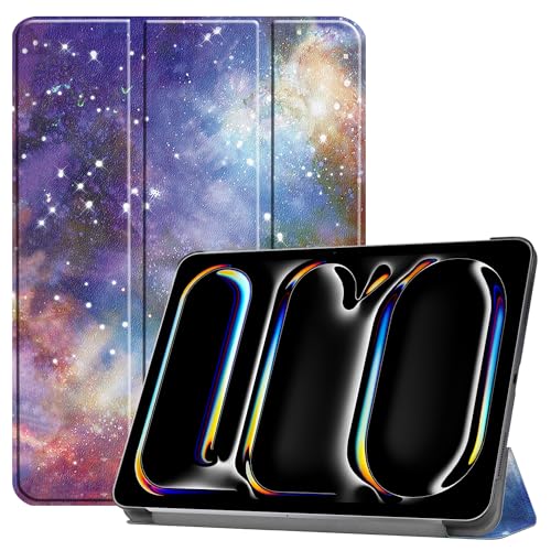 Lobwerk Tablet Hülle für Apple iPad Pro 13 2024 M4 Slim Case Etui mit Standfunktion und Auto Sleep/Wake Funktion von Lobwerk