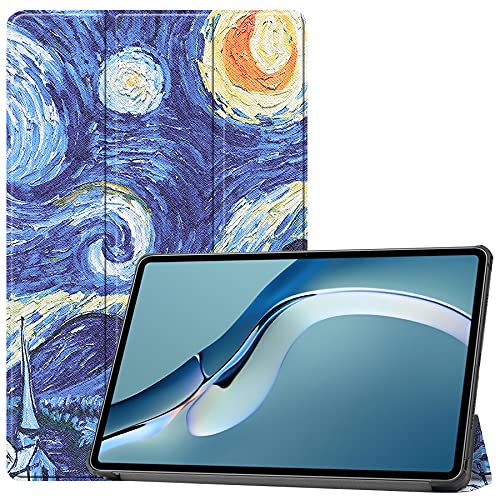 Lobwerk Tablet Hülle für Huawei MatePad Pro 2021 12.6 Slim Case Etui mit Standfunktion und Auto Sleep/Wake Funktion von Lobwerk