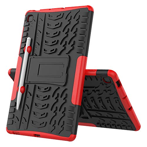 Lobwerk Tablet Hülle für Samsung Galaxy Tab S6 Lite SM-P610 SM-P615 10.4 Zoll Slim Case Etui Stand Schutzcover Rot von Lobwerk